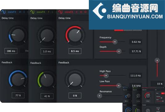 6个混音插件合集 AUDIO PLUGIN UNION Collection v2024.9 R2R Win （包含3D Reverb colorFX Suite coreFX Suite dynamicEQ modernEQ wizardFX Suite）