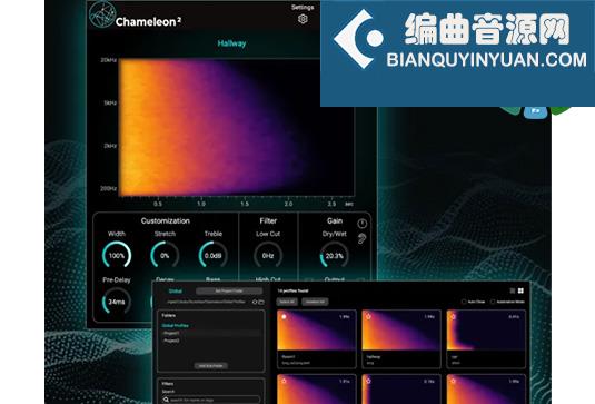 智能混响效果器 Accentize Chameleon v2.1.4 R2R Win