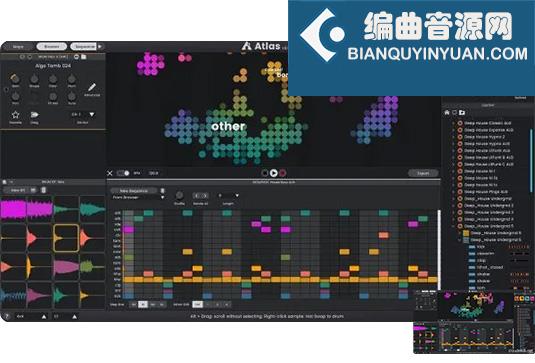 鼓机采样器管理插件 Algonaut Atlas v2.5.8 R2R Win