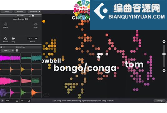 鼓机采样管理器 Algonaut Atlas v2.5.8 TC Win