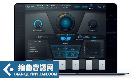 人声修正插件 – Antares Auto-Tune EFX+ v9.1.0 WIN