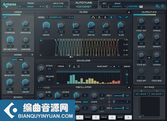 经典声码器 – Antares Auto-Tune Vocodist 1.1.0 WIN