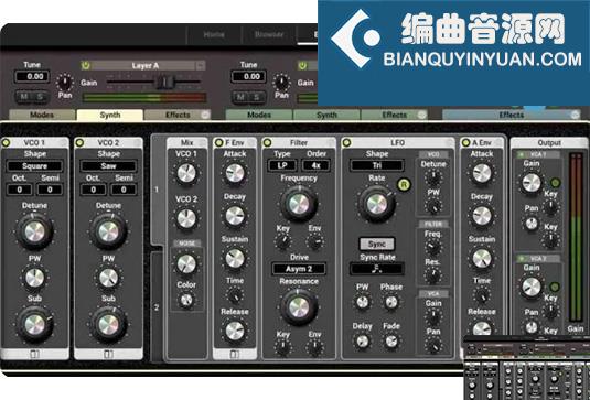 模拟合成器 Applied Acoustics Systems Ultra Analog VA-3 v3.2.5 MacOS