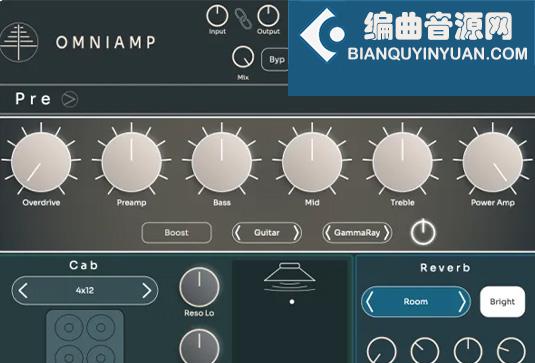 吉他贝斯放大器 Arboreal Audio OmniAmp v1.0.2 R2R Win