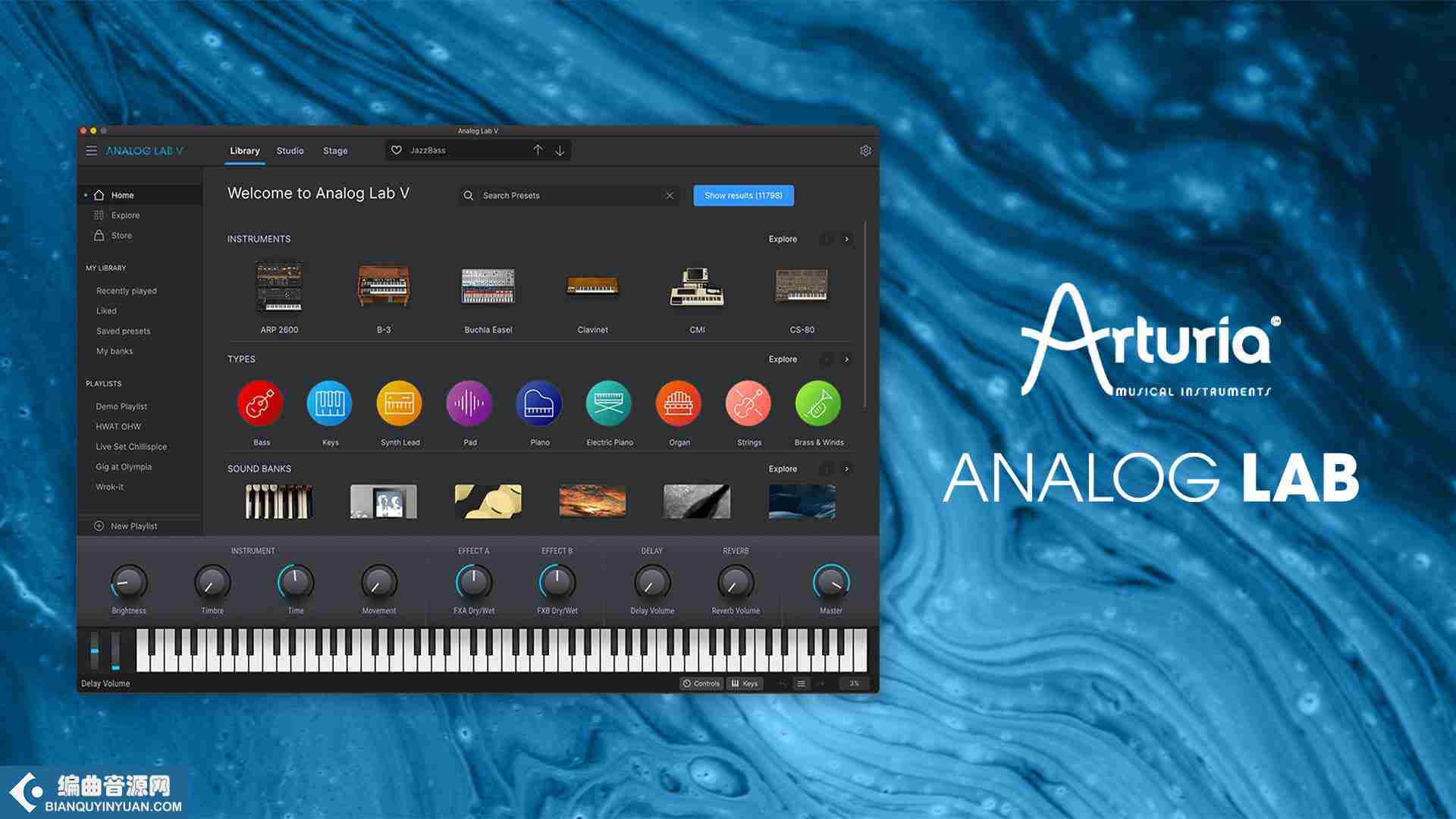 Arturia Analog Lab V v5.6.1 Mac [MORiA]
