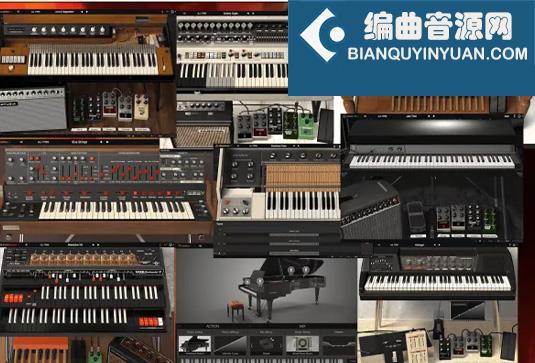 键盘钢琴音源套装 Arturia Keyboards & Piano V-Collection v2024.8 CE Win（包含B-3 V2 Clavinet V CP-70 V Farfisa V Mellotron V Piano V3 Solina V2 Stage-73 V2 VOX Continental V2 Wurli V3）