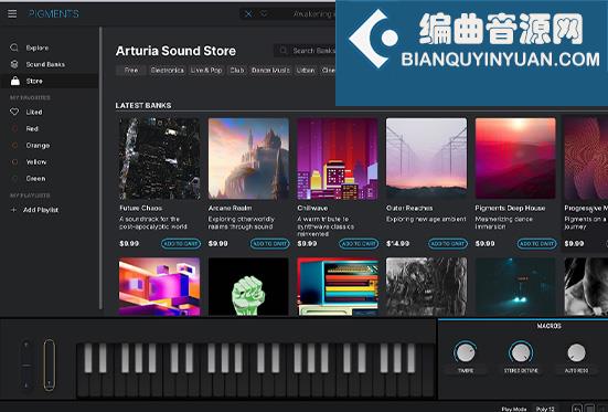 混合电子合成器 Arturia Pigments 5 v5.0.3