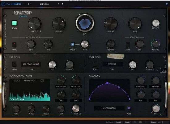 创新算法混响 – Arturia REV INTENSITY v1.4.0 macOS