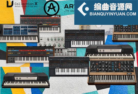 虚拟合成乐器合集 Arturia V Collection X v10.2.2 R2R Win
