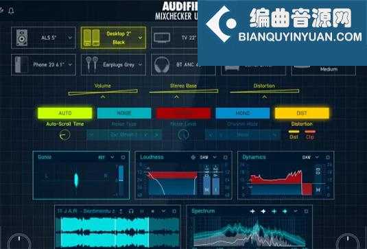 终极设备环境声学模拟插件 Audified MixChecker Ultra v1.0.0 R2R Win