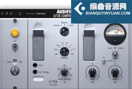德式压缩限幅器 Audified U73b Compressor v3.1.3 R2R Win