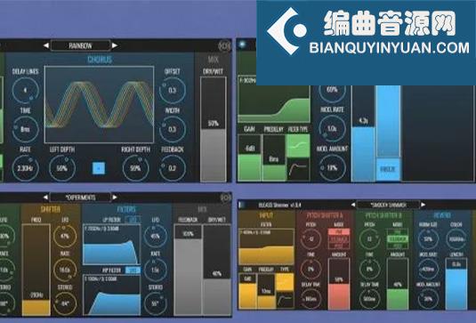 11个效果插件合集 BLEASS Plugins Collection v2024.8 TC Win （包含Voices Slow Machine Phase Mutant Omega Motion FX Monolit Megalit Granulizer Dragonfly Arpeggiator Alpha）