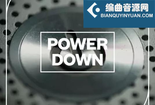 设备断电音效 Blastwave FX Power Down WAV