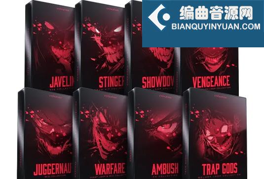 重击说唱采样 Cymatics TRAP GODS Launch Edition WAV MIDI