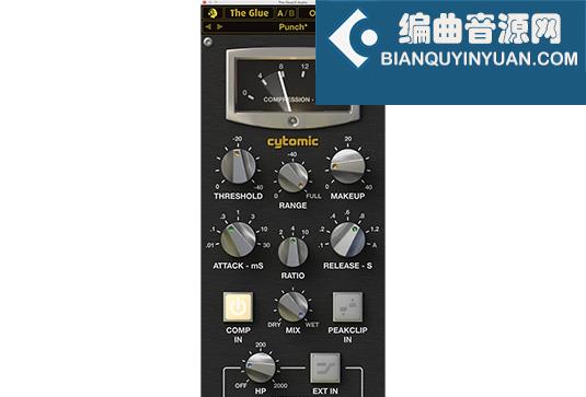 模拟总线压缩器 Cytomic The Glue v1.7.6 R2R Win