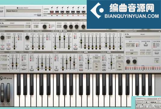 模拟合成器 D16 Group Audio Lush 2 v2.0.2