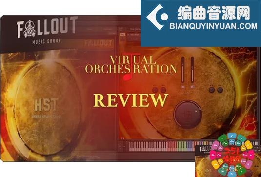太鼓音色库 Fallout Music Group Hybrid Studio Taiko