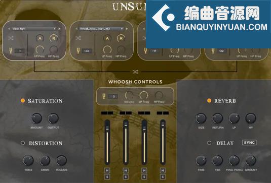 惊悚电影配乐音色 Fallout Music Group Unsung