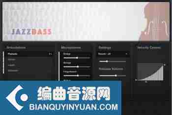 爵士贝斯 – FluffyAudio Jazz Bass KONTAKT PROPER