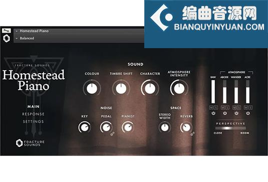 古老的立式钢琴音色 Fracture Sounds Homestead Piano v1.0.1
