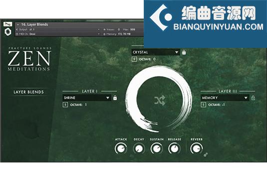 禅宗冥想乐器音色 Fracture Sounds Zen Meditations v1.0.1