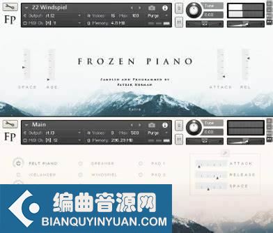 Herman Samples Frozen Piano KONTAKT