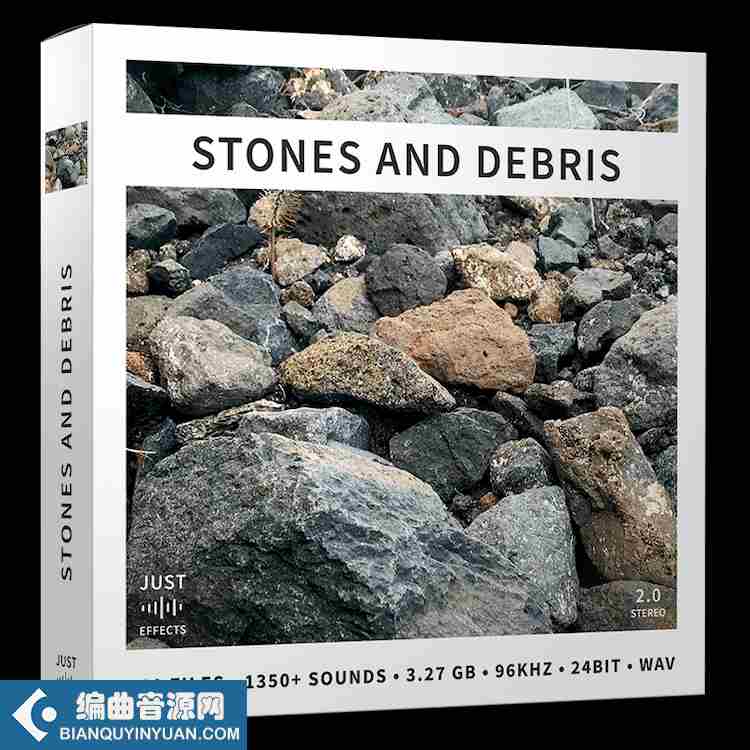 Just Sound Effects Stones and Debris WAV