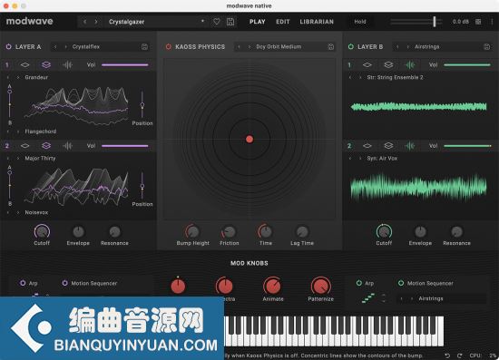 KORG Software Modwave Native v1.0.0 MacOS