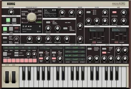 KORG Software microKORG v1.0 macOS