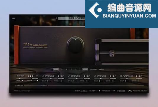 混合模拟合成器-Karanyi Sounds Polyscape Analogue v1.0 BUBBiX