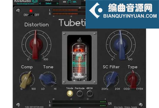 电子管饱和染色器 Kiive Audio Tubetizer v1.0.1 BUBBiX