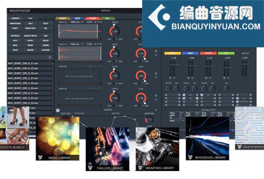 音效设计插件 Krotos Weaponiser Fully Loaded v1.5.0 R2R Win