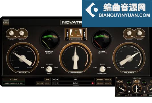 电子管压缩器 Kush Audio Novatron v1.2.3 macOS-FLARE