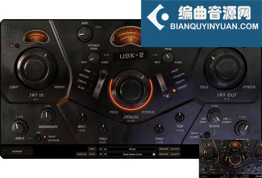 压缩染色效果器 Kush Audio UBK-2 v1.0.1 R2R Win