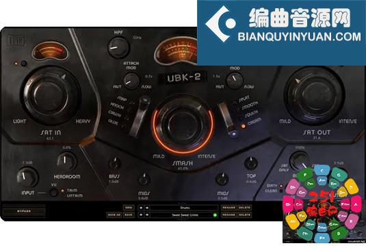 压缩染色效果器 Kush Audio UBK 2 v1.0.0 MacOS-FLARE