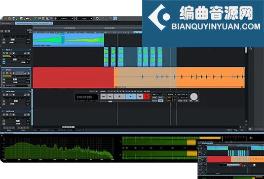 专业音频编辑软件 MAGIX Samplitude Pro X8 Suite v19.2.1 R2R Win