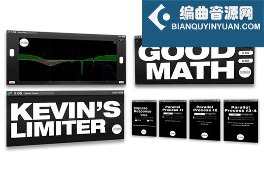 混音插件套装 Make Believe Studios Make Believe Bundle v4.0.23 R2R Win （包含SPRES Kevin Kevin’s limiter Good Math Parallel Process 1 2 3&4 MBEQ）
