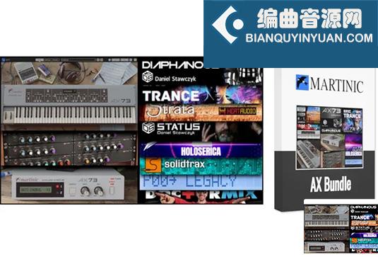 8个高级电路仿真效果+乐器插件合集 Martinic Plugins Collection v2024.9 TC Win（包含AX Chorus AX73 AXFX Colorsound Tremolo Elka Panther Lem Echo Music Pianet T Scanner Vibrato）