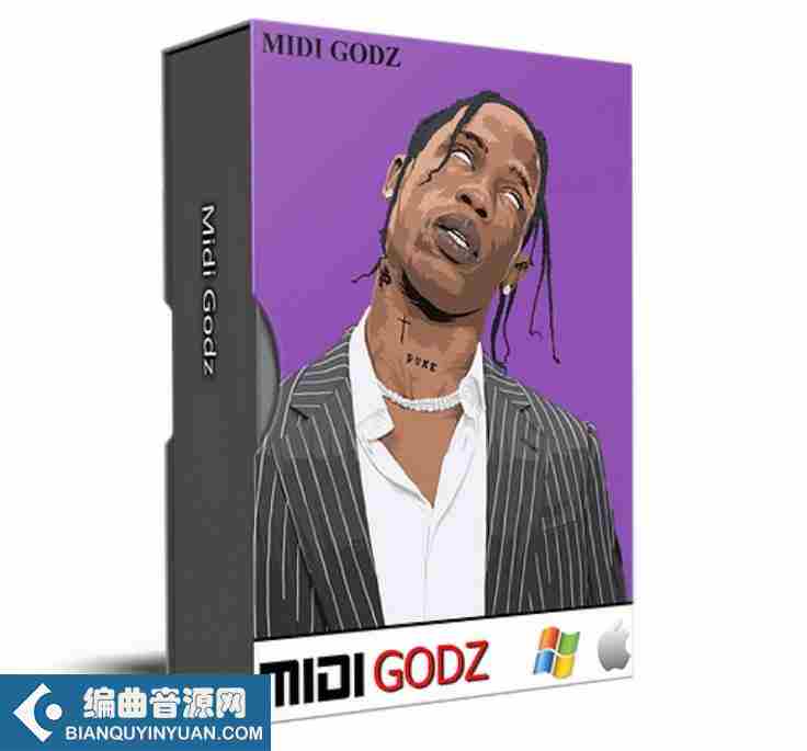 Midi Godz Travis Scott Type MIDI Kit MIDI, WAV
