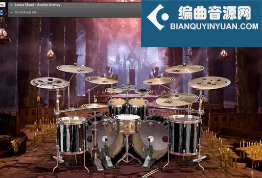 现代金属架子鼓音色 Mixwave Lorna Shore Austin Archey