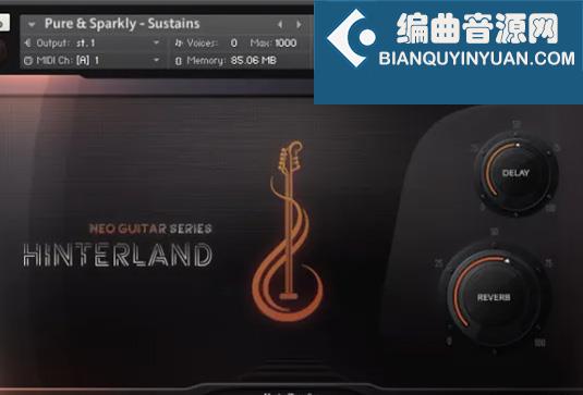 指弹电吉他音色库 Musical Sampling Neo Guitar Series Hinterland v1.1.0