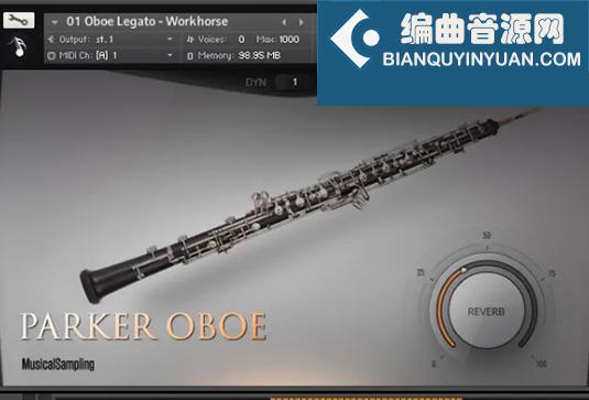 帕克双簧管音色库 Musical Sampling Parker Oboe