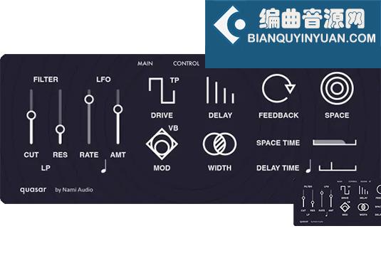 电影合成器效果音色库 Nami Audio Quasar v1.1.0