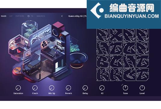 复古采样鼓音色 Native Instruments 40´s Very Own Drums v1.1.0