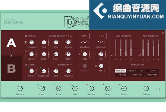 电子嘻哈混合键盘人声音色 Native Instruments Duets Library v1.0.0