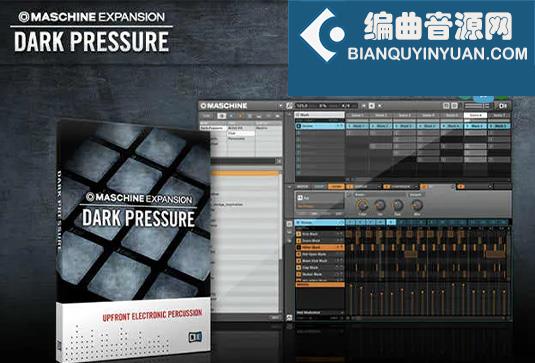 Maschine拓展 Native Instruments Expansion Dark Pressure Maschine v2.0.1