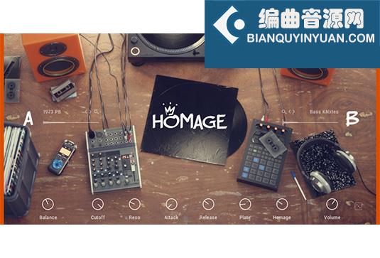 复古嘻哈综合音色 Native Instruments Play Series Homage v1.0.2