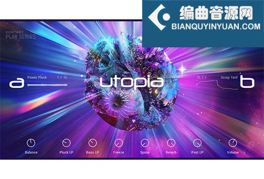 Trance电音舞曲音色 Native Instruments Play Series Utopia v2.0