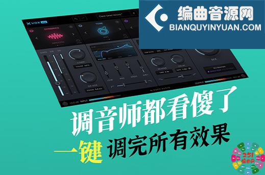 人声综合混音插件 Nuro Audio Xvox Pro v1.0.4 （包括Xvox Pro Comp DS Tone Space）
