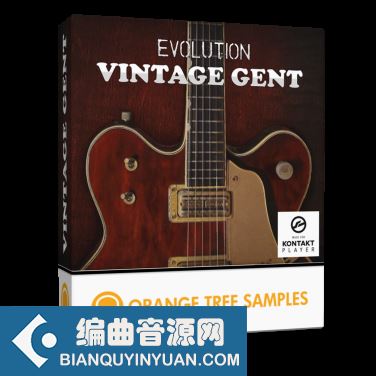 60年代中期空心电吉他 – Orange Tree Samples Evolution Vintage Gent KONTAKT-DECiBEL